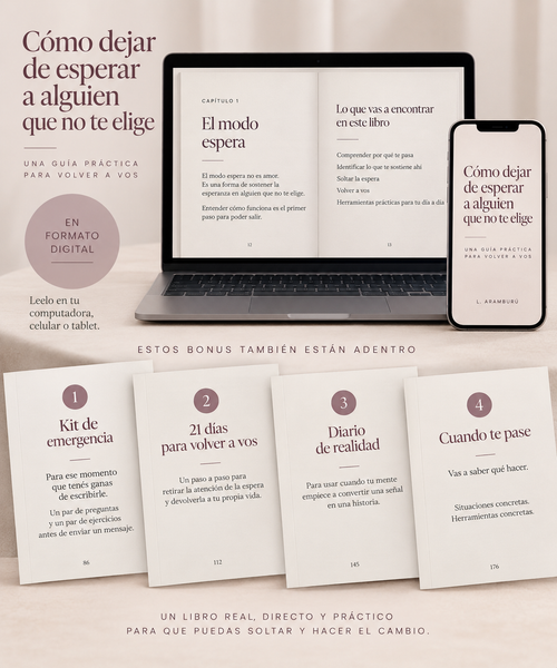 Cómo DEJAR de ESPERAR a alguien no te elije.